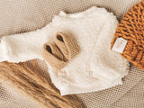 Knitted Booties Beige